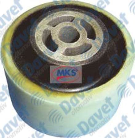 MKS 5025 Motor Alt Takozu Sag Alt P106 I-Ii - P206 - P306 - P307 - P308 - P309 I-Ii - Partner - Berlingo {65*10*53} {Dis Plastik Ic Aliminyum}